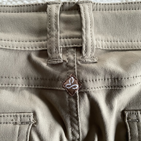 Prana Halle Hiking Convertible Pant in Tan (Regular Inseam) - Picture 9 of 9